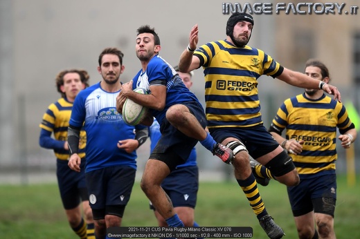 2021-11-21 CUS Pavia Rugby-Milano Classic XV 076